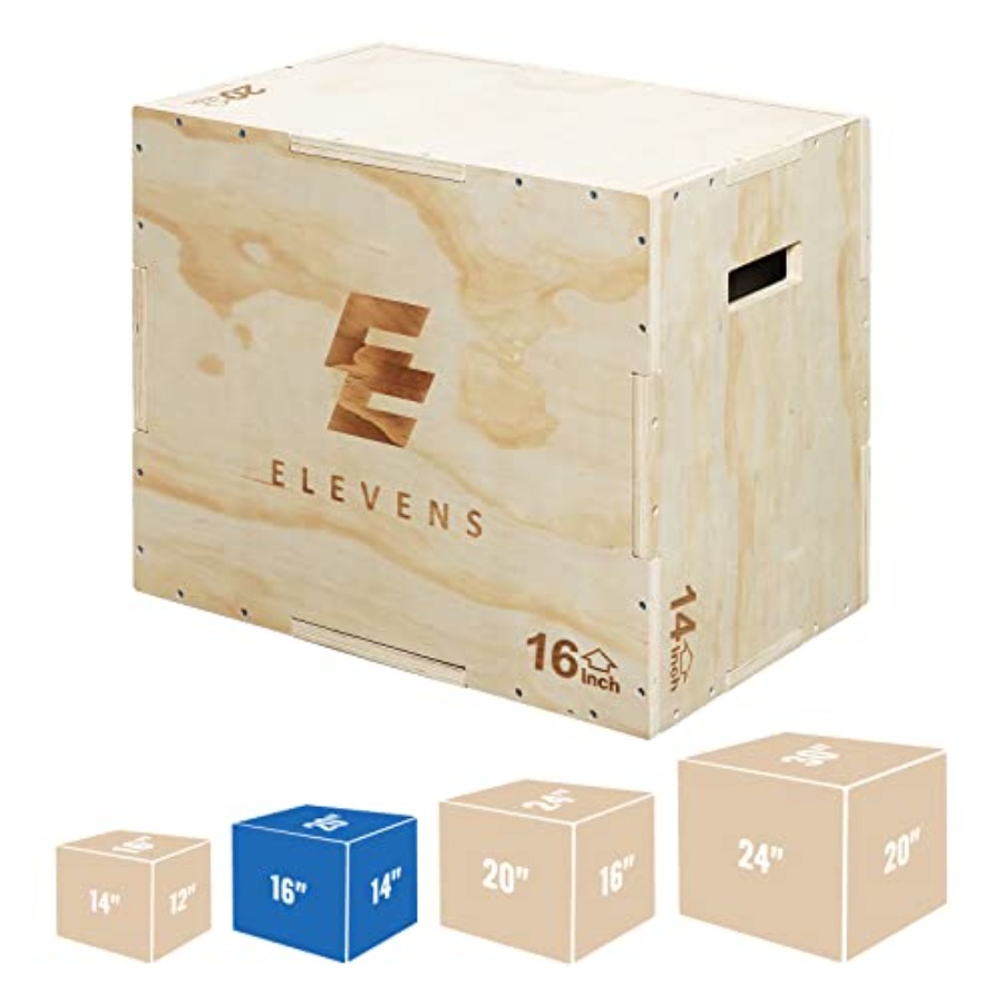 Box Jump Plyo - 3 in 1 Wooden Plyo Box