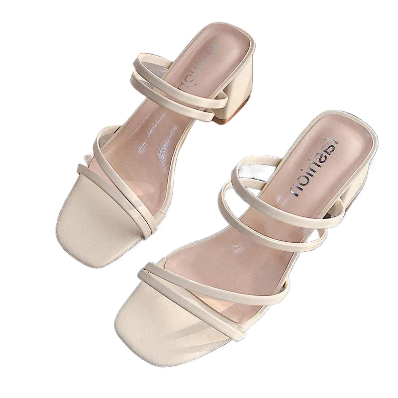Crossfit Ladies - Woman Square Heel Open Toe Ankle
