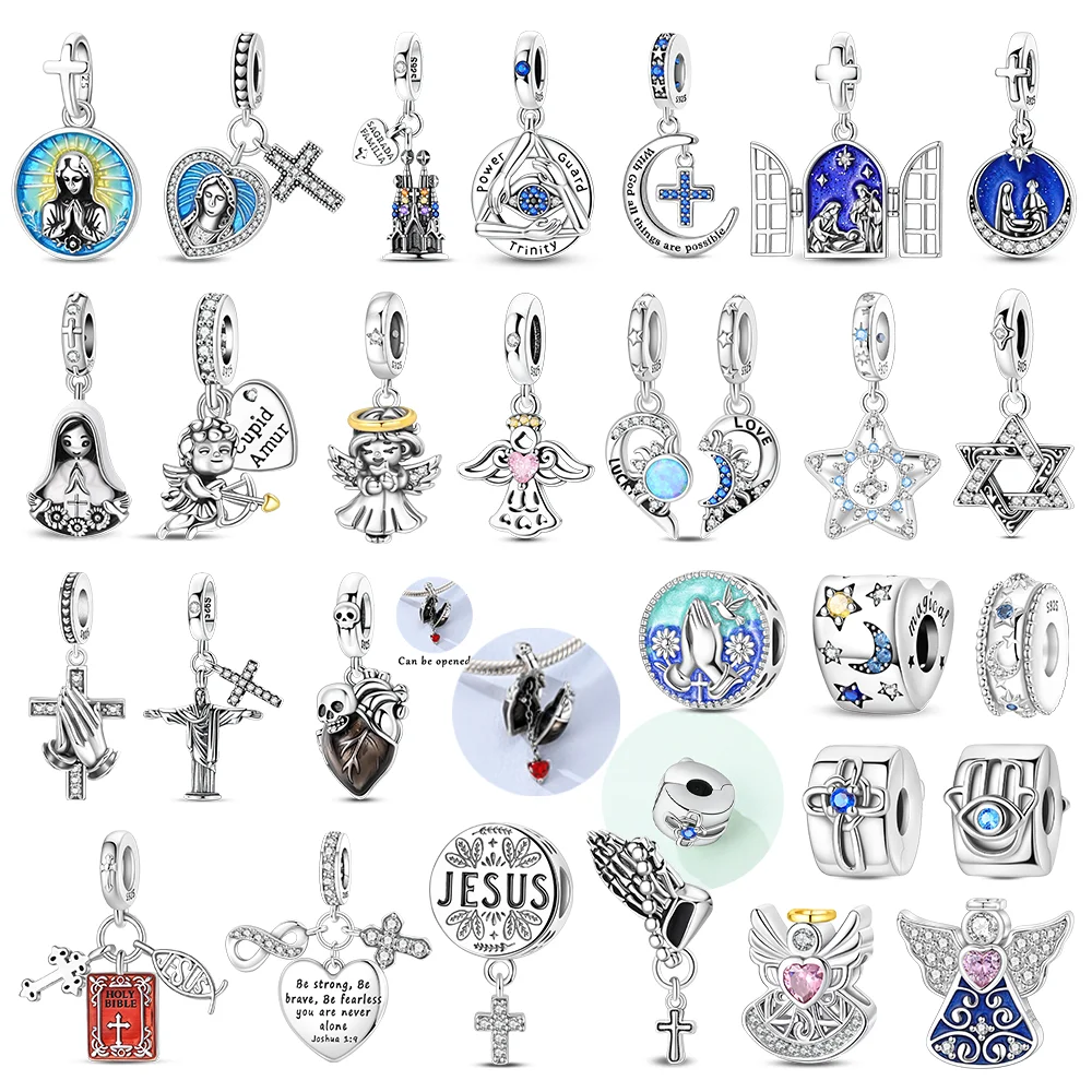 Crossfit Accessories - Virgin Mary Angel Cross Star Moon
