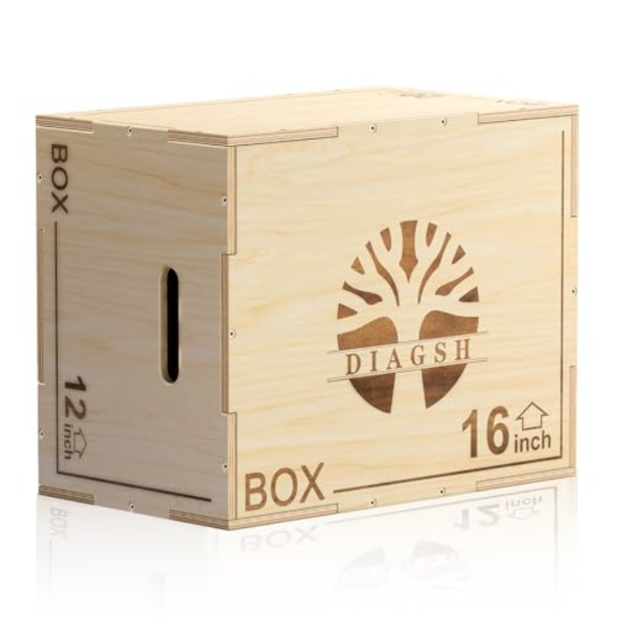 Box Jump Plyo - Plyo Box - 3-in-1 wood plyometric