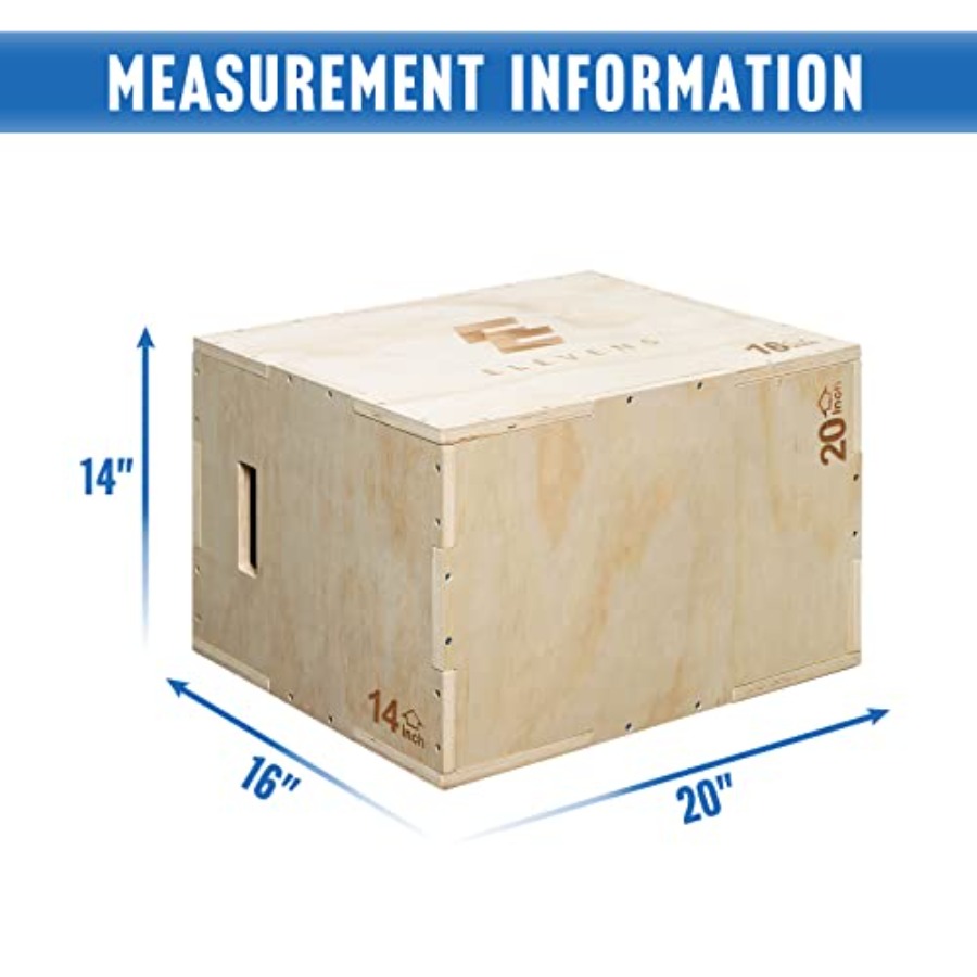 3 in 1 Wooden Plyo Box for Jum - đánh giá và giá Box Jump Plyo