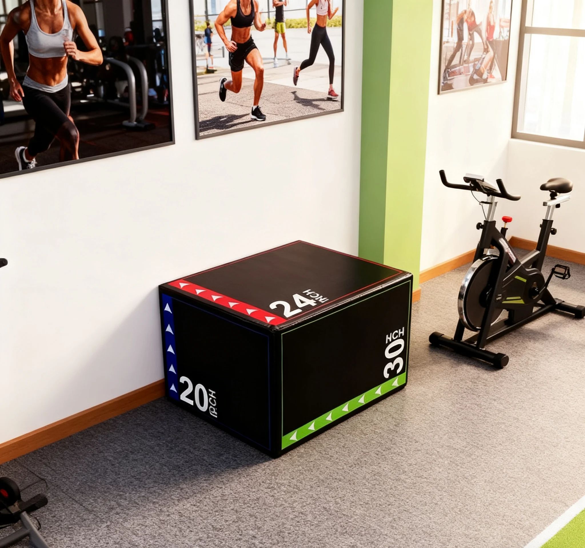 3-in-1Jump Box Plyometric Box  - đánh giá và giá Box Jump Plyo