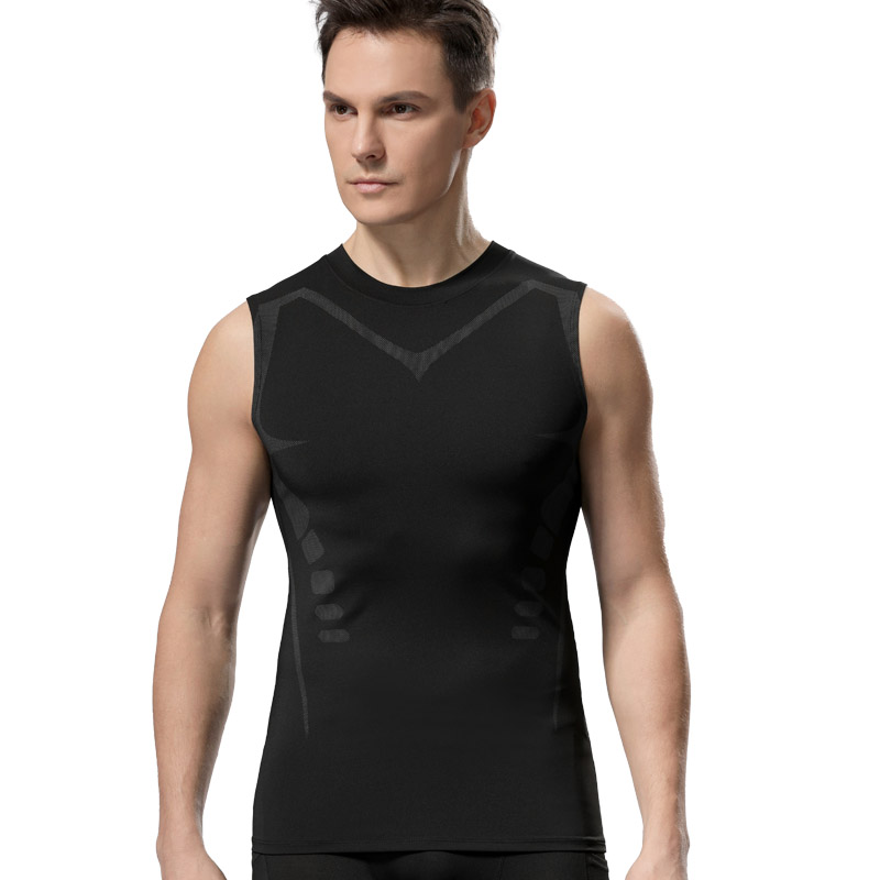Compression Tank Top Men Gym S - đánh giá và giá Crossfit Vest