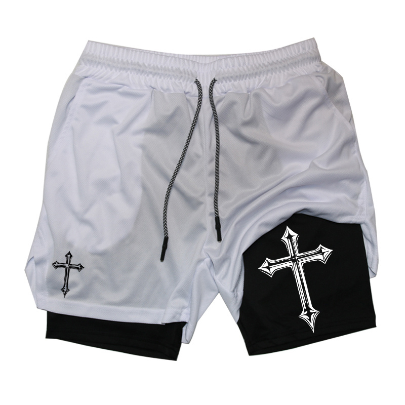 Cross Print 2-in-1 Workout Run - đánh giá và giá Crossfit Gym Gear