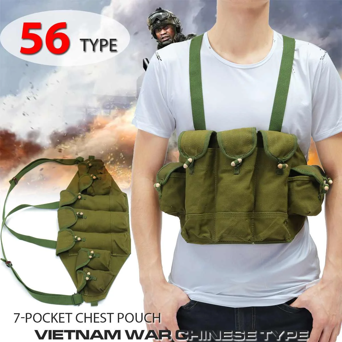 Loại 56 Điều Chỉnh Săn Bắn Áo  - đánh giá và giá Crossfit Vest